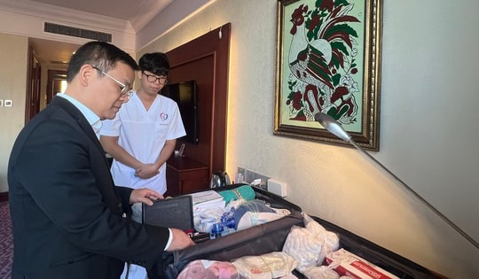 Kiểm tra công tác y tế phục vụ Đại hội Thi đua yêu nước toàn quốc lần thứ XI