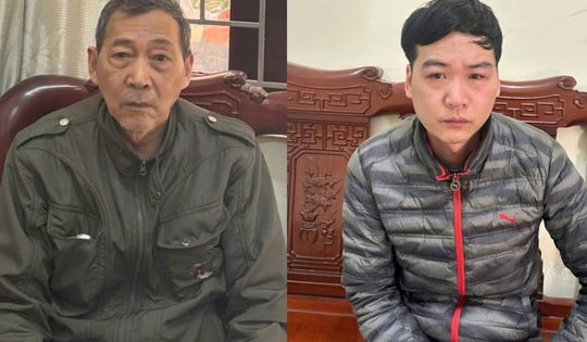 Tạm giữ 2 bố con vụ thả chó cắn người ở Hà Nội