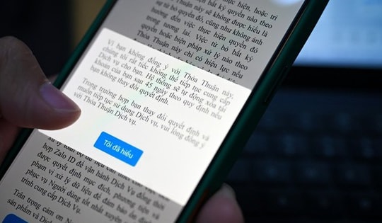 Zalo 'ép' cập nhật điều khoản dịch vụ mới, không chấp nhận sẽ bị xoá tài khoản