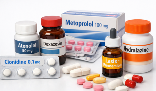 5 nhóm thuốc trị tăng huyết áp ‘lỗi thời’ không còn được khuyến cáo dùng đầu tay
