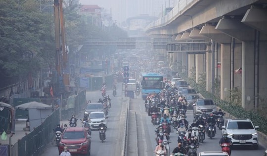 Hà Nội tái diễn ô nhiễm không khí dài ngày
