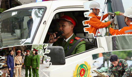 Công an Hà Nội tăng cường kiểm soát, đảm bảo an ninh trật tự khu vực trận địa pháo hoa
