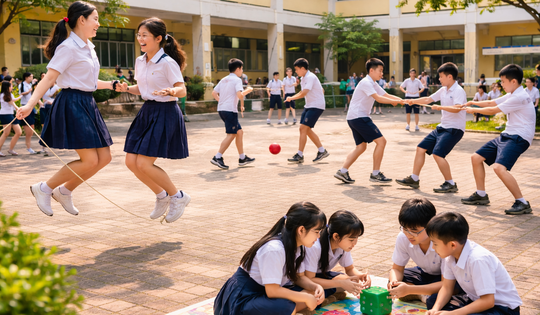 Từ đề xuất ở TP.HCM, phụ huynh Hà Nội ‘nhìn lại’ giờ ra chơi của con