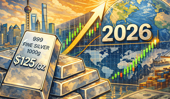 Giá bạc có thể vượt 125 USD trong năm 2026