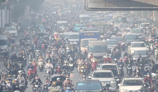 Sáng nay nhiều tỉnh thành miền Bắc ô nhiễm không khí nghiêm trọng