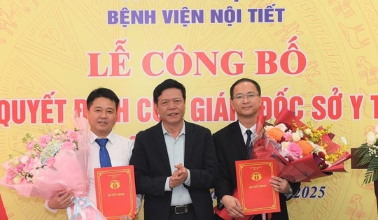 Bổ nhiệm hai Phó Giám đốc Bệnh viện Nội tiết Nghệ An