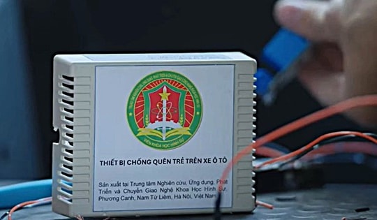 Đề xuất kiểm tra bắt buộc thiết bị chống bỏ quên trẻ khi đăng kiểm xe đưa đón học sinh