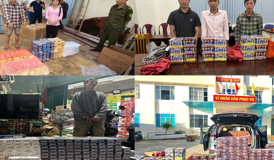 TPHCM: Triệt phá hàng loạt đường dây thuốc lá lậu, pháo nổ dịp Tết