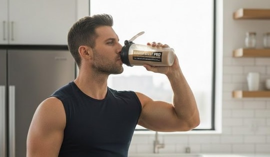 Cần lưu ý gì khi dùng thực phẩm bổ sung tăng cơ?