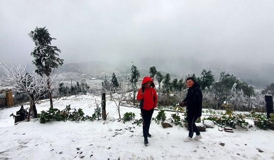 Sẽ có bao nhiêu đợt tuyết rơi ở vùng núi khi bước vào cao điểm không khí lạnh?