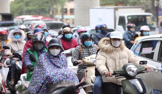 Chi tiết nhiệt độ giá rét khi không khí lạnh bao phủ Bắc Bộ và Trung Bộ