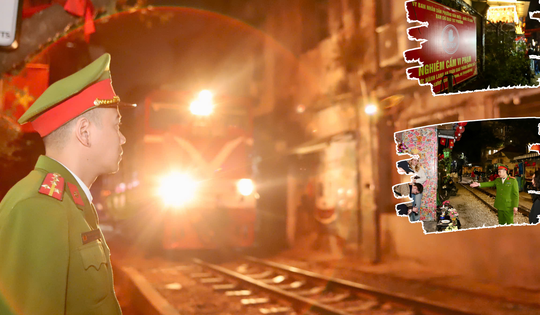 Chấn chỉnh hoạt động tại phố đường tàu Khâm Thiên sau clip du khách catwalk trên đường ray