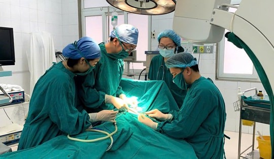 Bệnh viện Nhi Hải Phòng ứng dụng kỹ thuật C-arm trong phẫu thuật gãy xương trẻ em