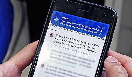 Hà Nội: Người dân có thể tự tra cứu và nộp phạt vi phạm giao thông trên iHanoi