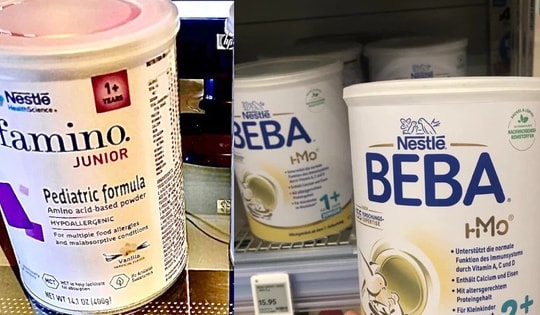 Bộ Y tế đã cảnh báo nhưng nhãn sữa Nestlé nghi nhiễm độc vẫn bán trên sàn điện tử