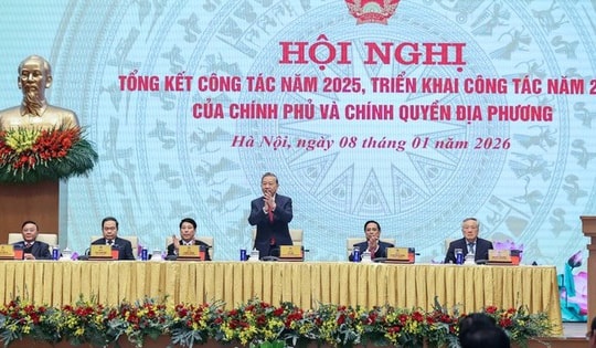 Tổng Bí thư Tô Lâm dự và chỉ đạo Hội nghị toàn quốc Chính phủ và chính quyền địa phương