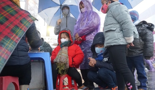 Ghi nhận nhiệt độ thấp nhất trong đêm 7/1 và rạng sáng 8/1