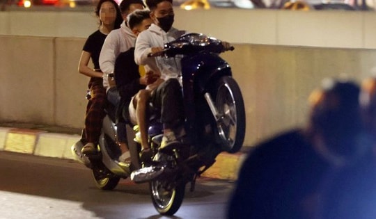 Tạm giữ 6 'quái xế' ném đá, truy đuổi, gây tai nạn khiến 2 người bị thương ở Quảng Ninh