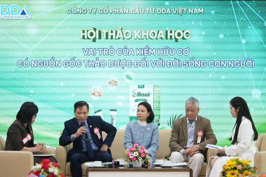 Nước uống kiềm thảo mộc tốt cho sức khỏe