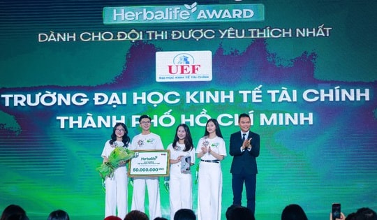 Herbalife Việt Nam đồng hành cùng VTV3 tổ chức vòng chung kết Chương trình 'Sinh Viên Thế Hệ Mới 2025' thành công ấn tượng