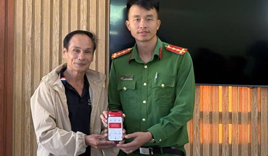 Công an giúp người dân nhận lại 2,5 tỷ đồng chuyển nhầm
