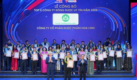 Dược phẩm Hoa Linh tiếp tục được vinh danh Top 5 Công ty Đông dược uy tín