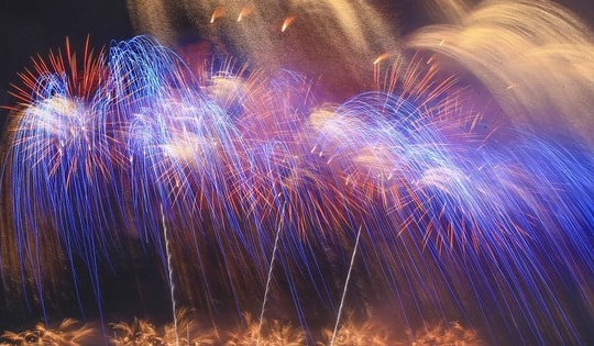 Trận địa pháo hoa lớn chưa từng có ở Hà Nội mừng thành công Đại hội Đảng XIV