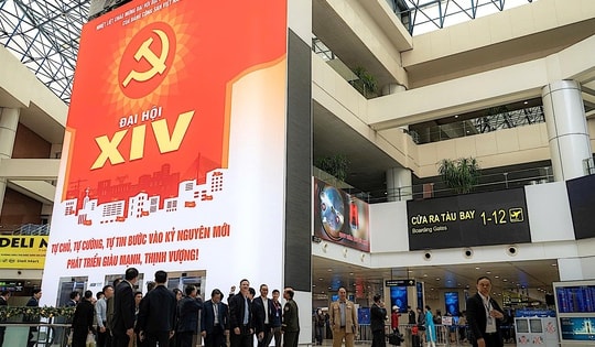Sân bay Nội Bài duy trì trạng thái sẵn sàng cao nhất phục vụ Đại hội XIV của Đảng