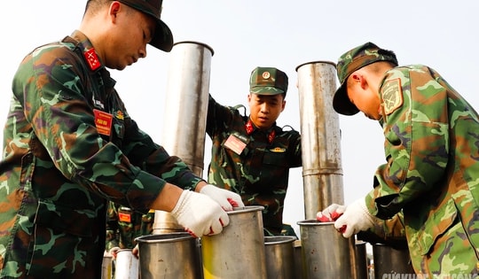 Mỹ Đình trước giờ "khai hỏa" màn pháo hoa lớn nhất từ trước đến nay