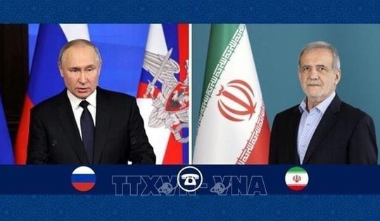 Tổng thống Nga thảo luận với lãnh đạo Israel và Iran về tình hình Trung Đông