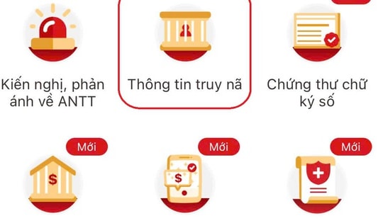 Người dân có thể tra cứu thông tin truy nã như thế nào trên VNeID?