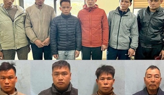 Bắt giữ 10 người chơi xóc đĩa tại bản Mé, Mường Chanh