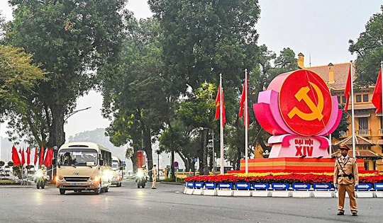 Người dân có chung tinh thần trách nhiệm, cùng cố gắng để bảo đảm trật tự, an toàn Đại hội XIV của Đảng