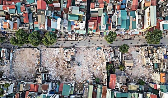 Cấm ô tô chiều La Thành - Voi Phục trong 3 tháng để thi công đường Vành đai 1, người dân cần lưu ý lộ trình