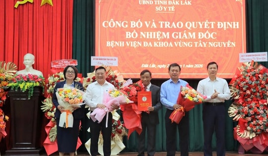 Bệnh viện Đa khoa vùng Tây Nguyên có tân giám đốc