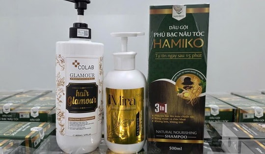 45.000 sản phẩm thuốc nhuộm tóc giả được phân phối như thế nào?