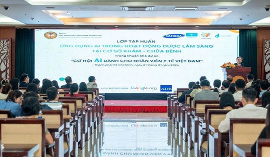 Đẩy mạnh ứng dụng AI, mở ra hướng tiếp cận mới cho dược sĩ bệnh viện trong kỷ nguyên số