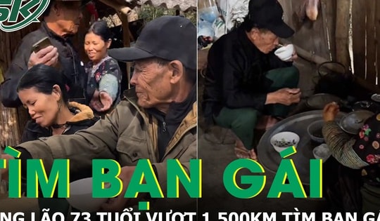Chuyện tình qua mạng của ông lão 73 tuổi vượt 1.500km đến tìm bạn gái