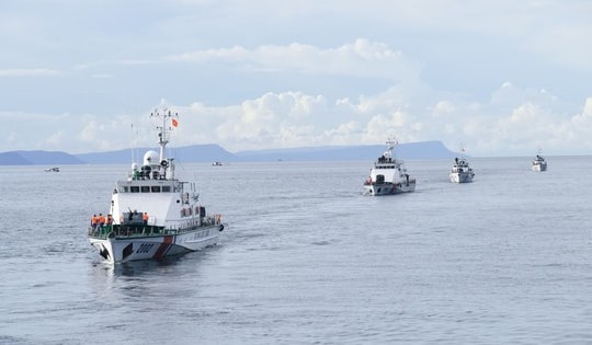 Những người lính biển nơi đầu sóng tin tưởng vào quyết sách đúng đắn của Đảng