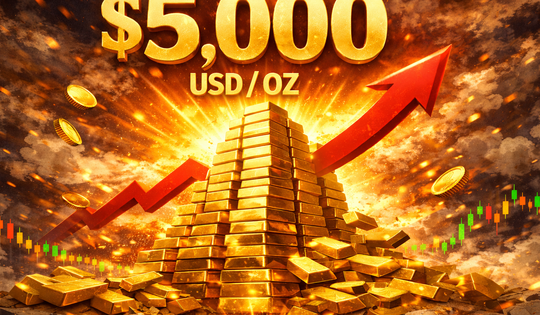 Giá vàng thế giới tăng vượt dự báo