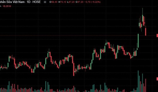 Vì sao cổ phiếu VNM bị bán tháo?