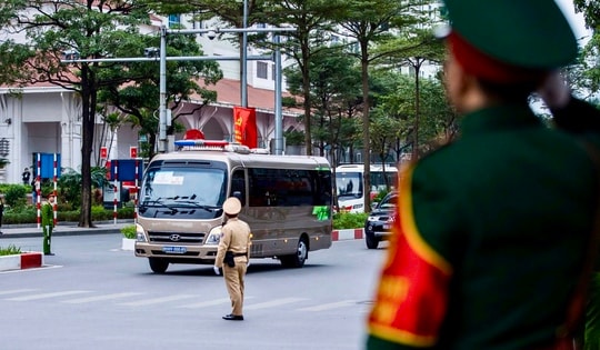 Hệ thống camera giám sát của Công an Hà Nội góp sức trong công tác bảo đảm an ninh Đại hội XIV