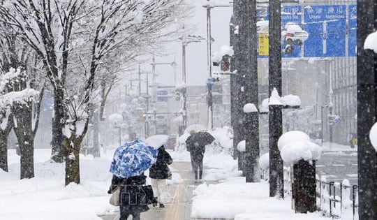 Tuyết rơi kỷ lục ở Nhật Bản gây tê liệt giao thông, ít nhất 4 người tử vong