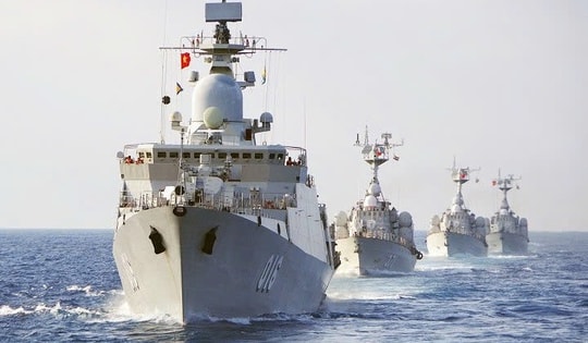 Khí thế và niềm tin của cán bộ, chiến sĩ Hải quân với kết quả Đại hội XIV