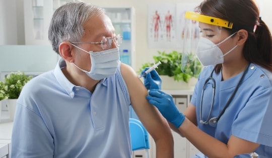 Tại sao tiêm phòng lại quan trọng với người cao tuổi?