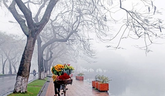 Miền Bắc rét buốt kèm nồm ẩm khiến gia tăng cảm giác buốt giá