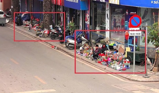 Hà Nội: Phạt nguội hơn 330 trường hợp vi phạm trật tự đô thị và môi trường trong một ngày