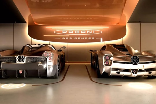 Toà căn hộ hạng sang chuyên chăm sóc siêu xe của Pagani