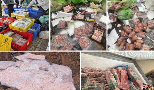 Thu giữ hơn 1 tấn thực phẩm không rõ nguồn gốc chuẩn bị tuồn ra thị trường