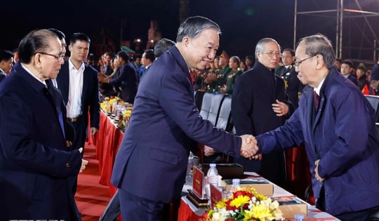 Tổng Bí thư Tô Lâm dự Chương trình cầu truyền hình "Hai tay xây dựng một sơn hà”